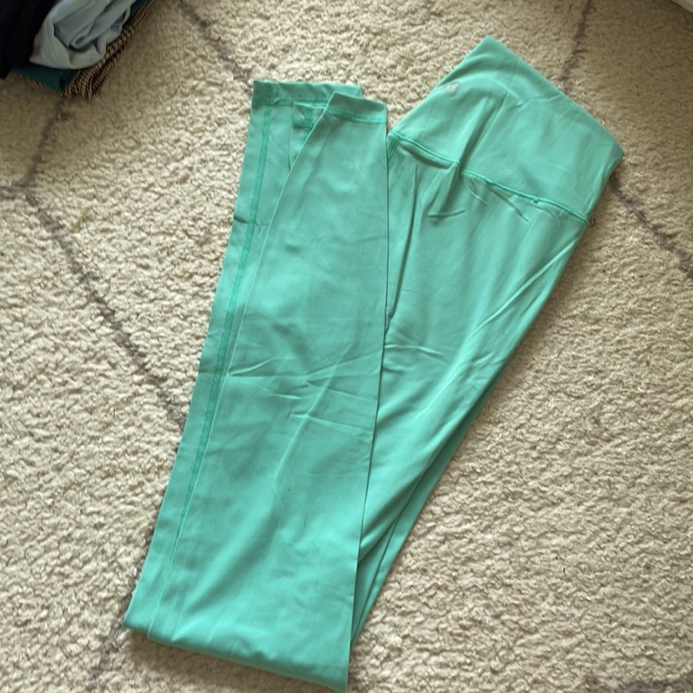 Buffbunny aqua Rosa leggings